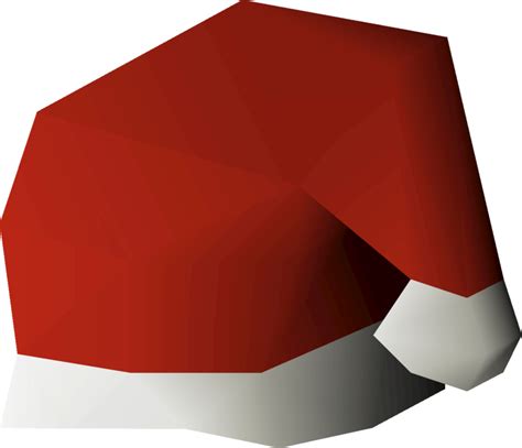 It just looks like a beanie from the front that way. . Santa hat runescape